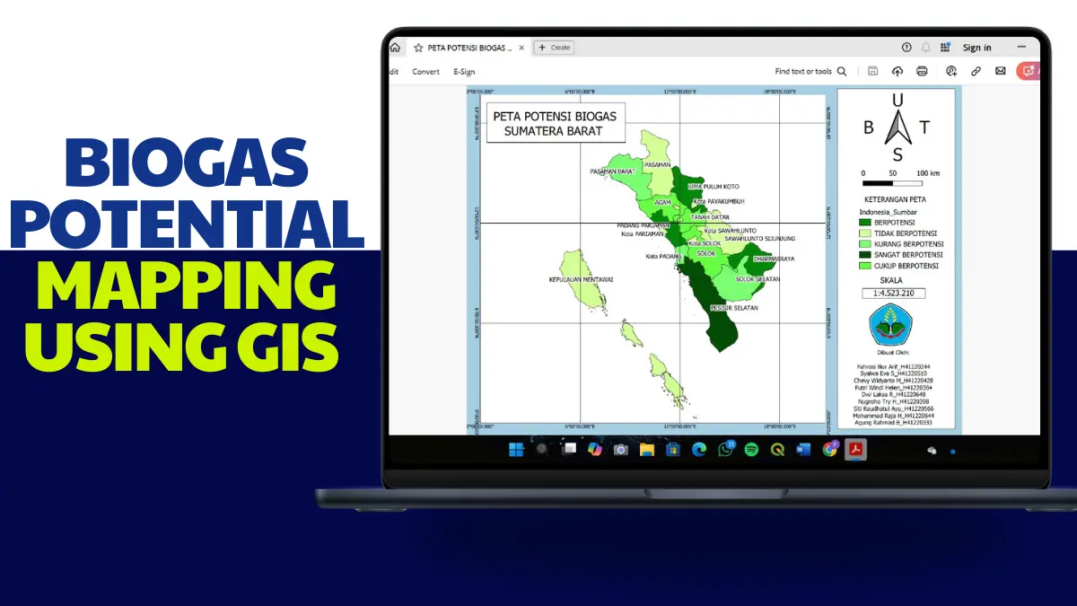 Biogas Potential Mapping Using GIS